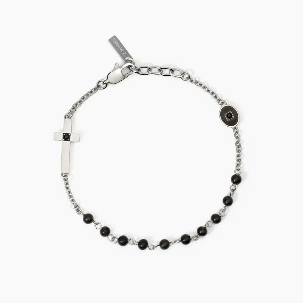 bracciale-in-acciaio-316l-pvd-gunmetal-cristalli